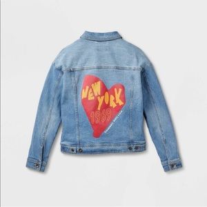 LGBTQ New York Stonewall Riot Jacket, Jean Jacket, Unisex